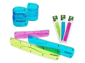 Linijka elastyczna 20cm MIX - Penword