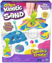Kinetic Sand - Zgniataj i twórz - Spin Master