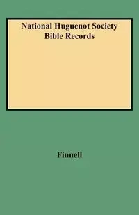 National Huguenot Society Bible Records - Arthur Louis Finnell