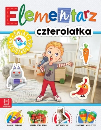Elementarz 4-latka. Świat przedszkolaka w.2 - Anna Podgórska