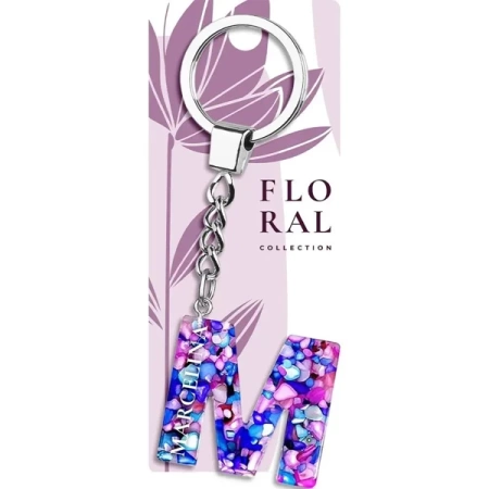 Brelok Literka Marcelina - Be-Happy Gifts