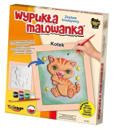 Wypukła Malowanka - Mały Kotek - Mirage Hobby