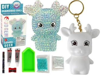 Zestaw DIY Diamentowy Renifer - Leantoys