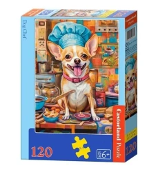 Puzzle 120 Dog Chef CASTOR - Castorland