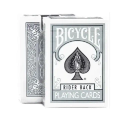 Karty Rider Back Silver BICYCLE - Quint