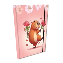 Notes A5 kratka z gumką Soft Touch Dancing Queen - EV-Corp