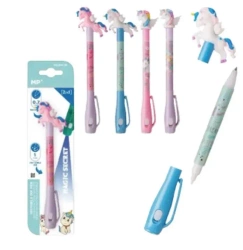 Długopis szpiegowski UV 0.7/1.0mm Jednorożce MIX - MP Main Paper