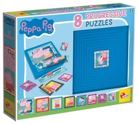 Świnka Peppa - puzzle progresywne - Lisciani