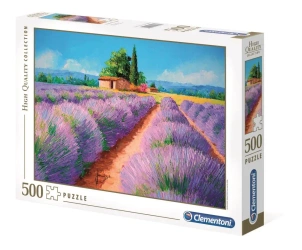 Puzzle 500 HQ Zapach lawendy 35073 - Clementoni