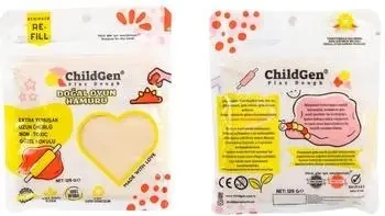 Ciastolina naturalna biała w saszetce 125g - ChildGen