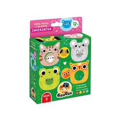 CzuCzu Moje puzzle z dziurką Zwierzątka - praca zbiorowa