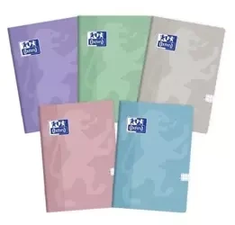 Zeszyt A4/60K kratka Touch Pastel (5szt) - Oxford