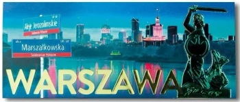 Magnes I love Poland Warszawa ILP-MAG-C-WAR-06 - Pan Dragon