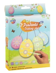 Dekoracja wielkanocne jaja DIY 8 szt - Moxy