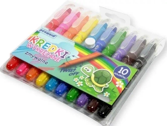 Kredki wykręcane 10 kolorów - Penword