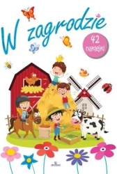 Kolorowanka. W zagrodzie + 42 naklejki - Monika Matusiak