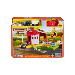 Matchbox Prawdziwe Przygody. Zestaw Farma - Mattel