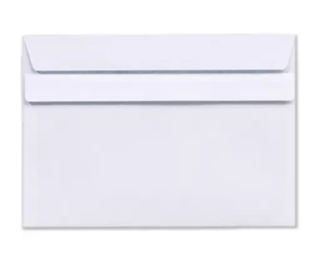 Koperty C6 białe SK op. 25 szt.w folii 2762, A&G