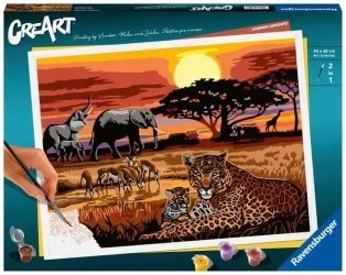 CreArt: Krajobraz afrykański - Ravensburger