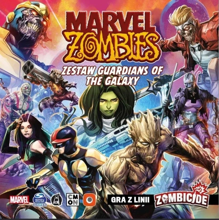 Gra Marvel Zombies Guardians of Galaxy - Portal Games