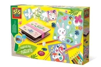 Zestaw Kwiatowe obrazki - SES