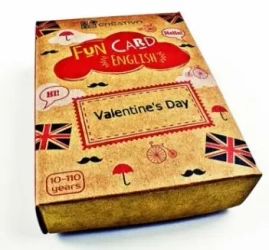 Karty językowe Angielski Fun Card English Valentine's Day - Paweł Dwornik