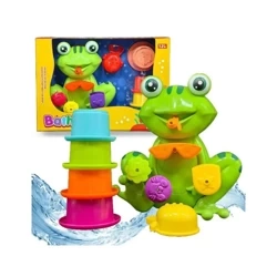 Wesoła Żabka z kubkami do kąpieli - Lena