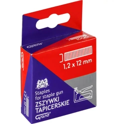 Zszywki do zszywacza tapicerskiego - takera 1,2x12 GRAND