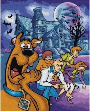 Malowanie po numerach - Scooby Doo 40x50cm - Twoje Hobby