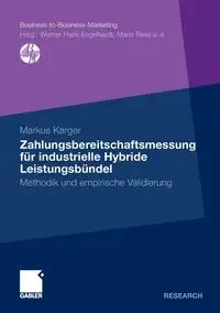 Zahlungsbereitschaftsmessung für industrielle Hybride Leistungsbündel - Markus Kaltenborn