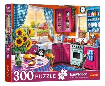 Puzzle 300 EasyPiece Poranek w kuchni - Trefl