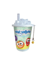 Chusteczki nawilżające w puszce Astra Care Shake Owocki 1szt.mix - ASTRA art-pap