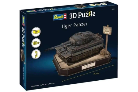 Puzzle 3D Tiger I - German Tank - Revell