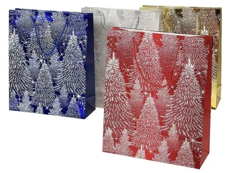 Torebka prezentowa Boże Narodzenie 23x18x10cm MIX - ADAR