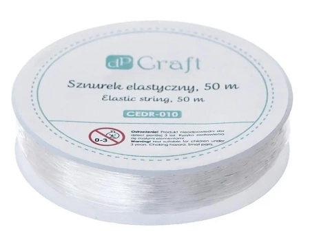 Sznurek elastyczny do koralików 0,45mm x 50m - Dalprint