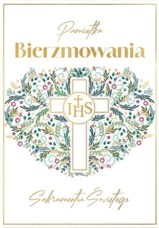Karnet A5 Bierzmowanie. Krzyż - Henry