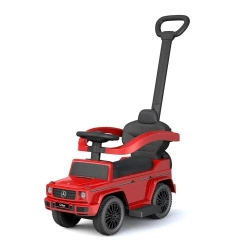 Jeździk z rączką Mercedes Benz G-Class czerwony - Baby Mix