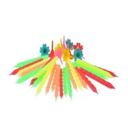 Świeczki urodzinowe neon 24szt - Arpex