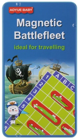 Gra Statki Magnetyczna W Metalowym Etui Mega Creative 571895