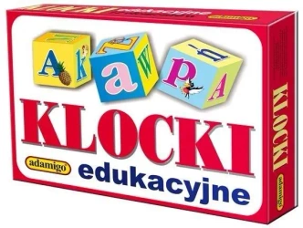 Klocki edukacyjne 18 elementów - Adamigo