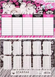 Plan lekcji, pieski, cena za 1 arkusz