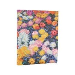 Kalendarz książkowy ultra 2026 Monet's Chrysanthem - Paperblanks