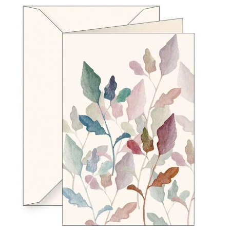 Karnet B6 + koperta 6151 Kolorowe liście - Tassotti