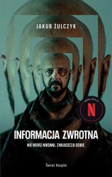 Informacja zwrotna okładka filmowa - Jakub Żulczyk