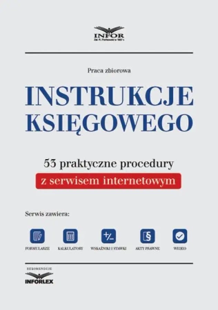 eBook Instrukcje księgowego. 53 praktyczne procedury - INFOR PL SA