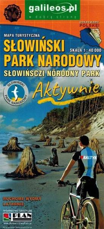 Mapa turyst. - Słowiński Park Narodowy 1:40 000 - praca zbiorowa