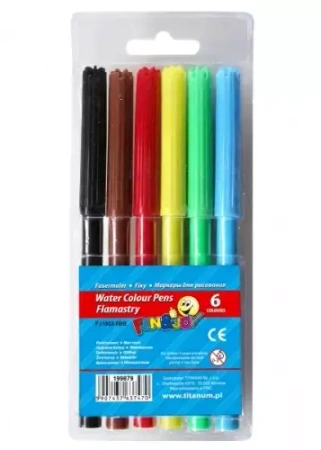 Pisaki 6 kolorów Smile Art 199879 Etui