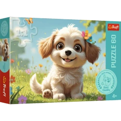 Puzzle 60 Szczeniaczkiem być! TREFL