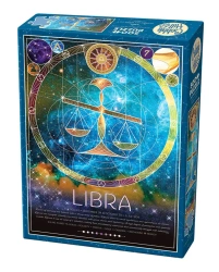 Puzzle 500 Znaki zodiaku Waga 112276 - Cobble Hill