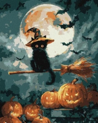 Malowanie po numerach - Mały Czarodziej 40x50cm - Ideyka